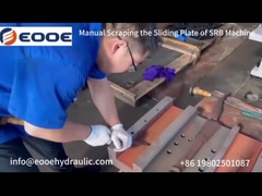 Máquina de queima de rolos de cilindro hidráulico de esquivação de rotação dupla 2500mm comprimento