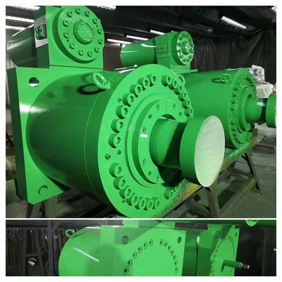 cilindro hidráulico de aço pressurizado de 370 mm pressão de curso cilindro hidráulico