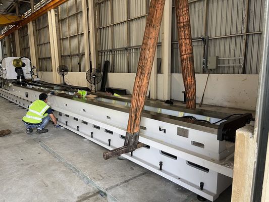 Máquina de queima de rolos de rotação única, personalizada com comprimento de tubo de 750 mm