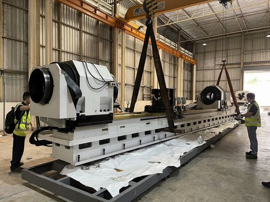 ISO SRB Máquina de fixação da barra de perfurador Rotação da peça de trabalho Equipamento SRB