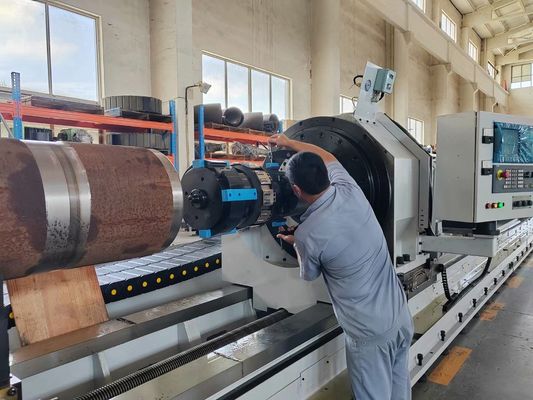 150 RPM/min Velocidade Skiving Roller Burnishing Machine Single Rotation Design prático