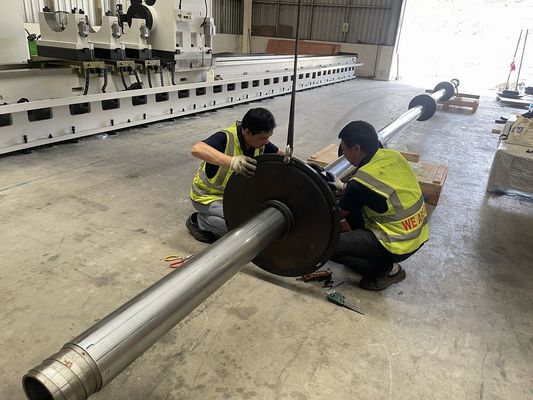 Máquina SRB de trilho de guia ultra largo com rolamento NSK com comprimento de peça de trabalho de 2000 mm