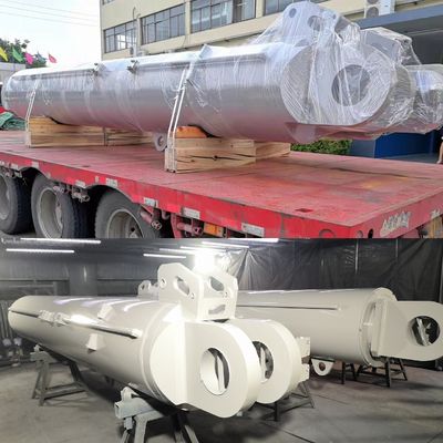 Círculo hidráulico Luffing de guindaste personalizado certificado ISO9001 para escavadeiras de roda de balde