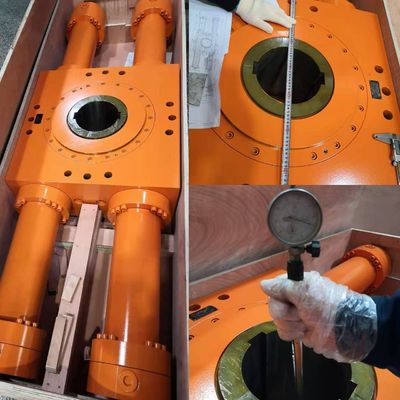 Estaca de engrenagens cilindro hidráulico personalizado 16,5Mpa com diâmetro de furo 160mm