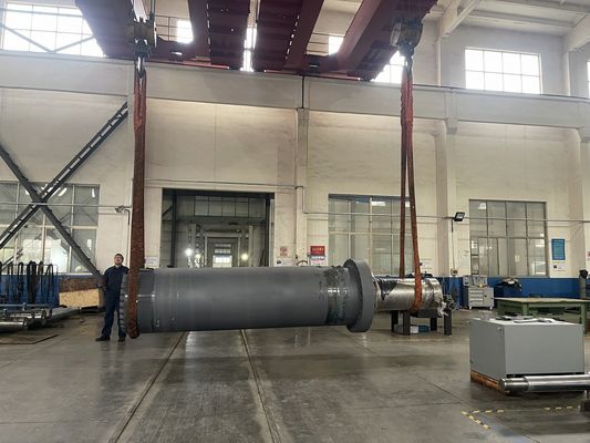 cilindros hidráulicos de carga pesada com comprimento de curso adaptado