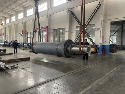 Acerador de aço personalizável cilindro hidráulico de carga pesada 42CrMo
