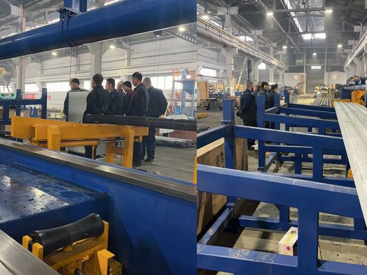 Banco industrial a frio 245 bar 5,5 m/min Velocidade Estrutura e estrutura robusta