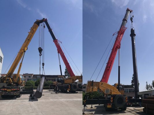 cilindro de fundição autoguiado 250 mm/min Velocidade com capacidade anti-rotação