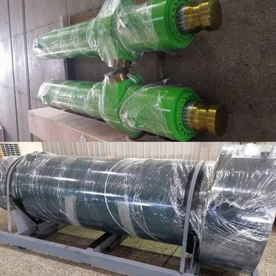 Metalúrgico Aço Moinho cilindro hidráulico de trabalho pesado 210 bar com comprimento de curso adaptado