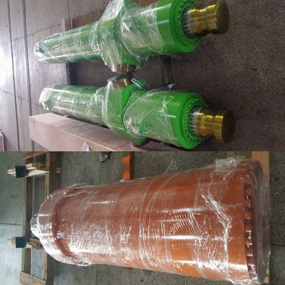 Metalurgia cilindro hidráulico de ação única e ação dupla ISO9001 homologado
