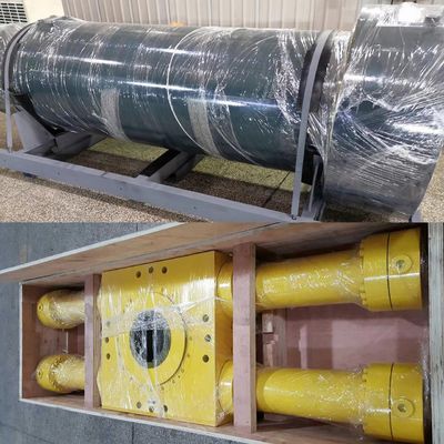 21 Mpa Pressão de Operação cilindros hidráulicos pesados com diâmetro máximo de furo 865 mm na indústria metalúrgica