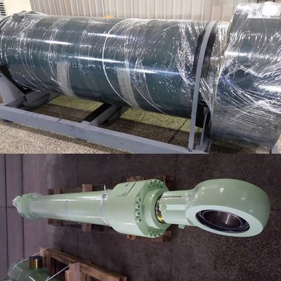 cilindros hidráulicos pesados com diâmetro de furo máximo de 865 mm na fábrica de aço