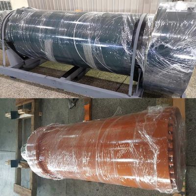 21 Mpa Pressão de Operação Fábrica de aço cilindros hidráulicos de trabalho pesado com diâmetro máximo de furo 865mm