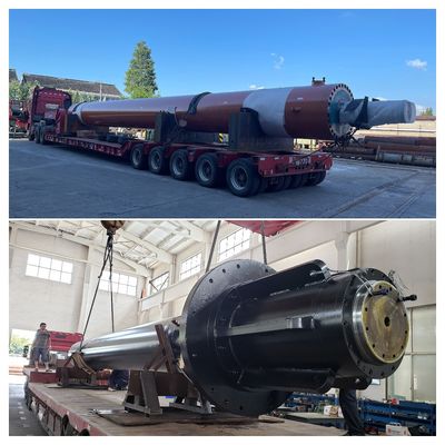 EOOE Máquina de fundição hidráulica cilindro auto-guiado 8800mm curso