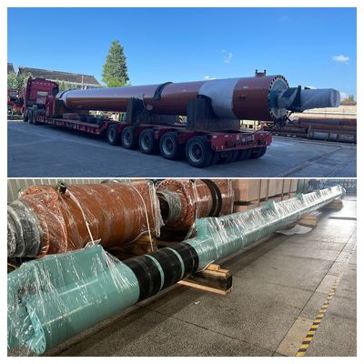 32 MPa Pressão de ensaio Resistir a cargas pesadas e altas pressões Cilindros pesados na indústria metalúrgica