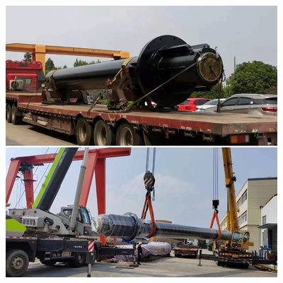 EOOE Máquina de fundição hidráulica cilindro auto-guiado 8800mm curso