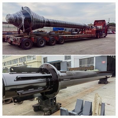 240 mm/min cilindro de fundição de velocidade com revestimento a laser cilindro hidráulico vertical