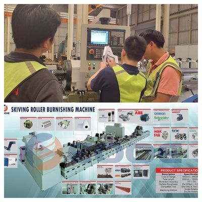 Velocidade sem passos Srb Máquina de ferramentas Pintura de cor padrão E SIEMENS CNC