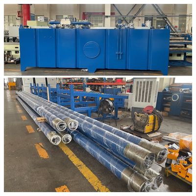 Banco de extracção a frio de tubo sem costura equipado com suporte de bomba hidráulica Rexroth Desenho