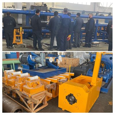 15 M/Min Tubos redondos Máquina de banco de desenho a frio Equipamento elétrico de desenho a frio