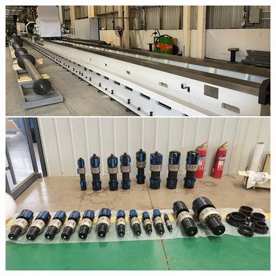 Ultra Wide Guide Rail SRB Tecnologia Skiving Roller Burning Machines Baixo ruído