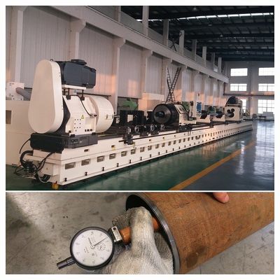Pequena máquina de rolamento para endireitar tubos de aço com bomba centrífuga e dispositivo de proteção