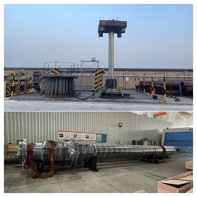 acabamento da superfície lisa Custom Casting Cylinder Produção de bilhetes de alumínio